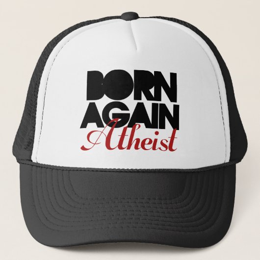 Weer een atheïst trucker pet (Voorkant)