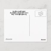Weer een Band Junkie Briefkaart (Achterkant)