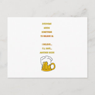 Weer een bierbier briefkaart
