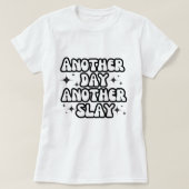 Weer een dag extra slakken t-shirt (Design voorkant)