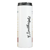 Weer een dag in het Boerderij leven Thermosbeker (Achterkant)