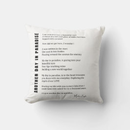 Weer een dag in het paradijs gedicht zwart wit kun kussen