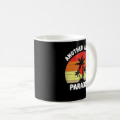 Weer een dag in het paradijs koffiemok (Voorkant rechts)