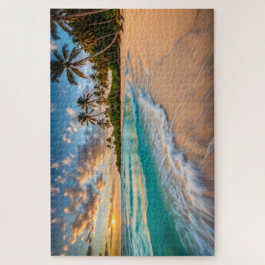 Weer een dag in het Paradijs Legpuzzel (Verticaal)