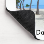 Weer een dag in het Paradijs! Muismat (Hoek)