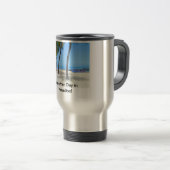 Weer een dag in het Paradijs! Travel Mug Reisbeker (Voorkant rechts)