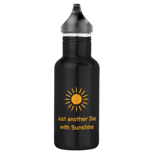 Weer een dag met zon waterfles  (Rechts)