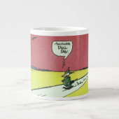 "Weer een doffe dag" Grote Koffiekop (Voorkant)