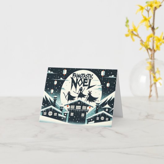 Weer een fantastische kerst kaart (Gele Bloem)