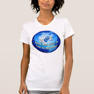 Weer een goddeloze Atheïstische petite T-Shirt vo