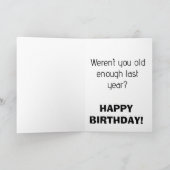 WEER EEN GRAPPIGE VERJAARDAG KAART (Binnen)