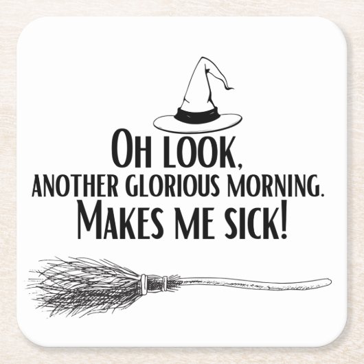 Weer een heerlijk ochtend Onderzetter (Voorkant)