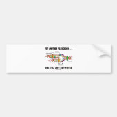 Weer een jaar ouder, nog steeds net zo twistend DN Bumpersticker (Voorkant)