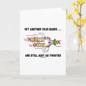 Weer een jaar ouder, nog steeds net zo twistend DN Kaart (Gele Bloem)