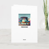 Weer een jaar oudere vrachtwagenchauffeur grappige kaart (Achterkant)