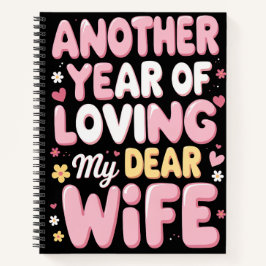 Weer een jaar van liefde - Romantisch Notitieboek