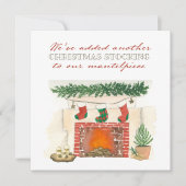 Weer een kerstcadeaufoto aankondiging (Voorkant)