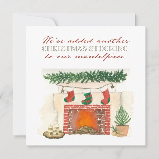 Weer een kerstcadeaufoto aankondiging (Voorkant)