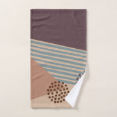 Weer een midden-eeuw Abstract Bad Handdoek (Handdoek)