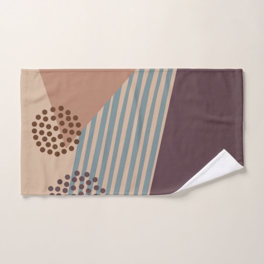 Weer een midden-eeuw Abstract Bad Handdoek (Handdoek)