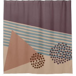 Weer een midden-eeuw Abstract Douchegordijn