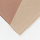 Weer een midden-eeuw Abstract Fleece Deken (Hoek)