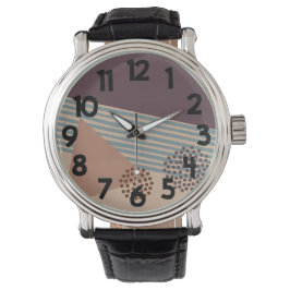 Weer een midden-eeuw Abstract Horloge