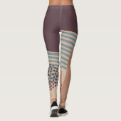 Weer een midden-eeuw Abstract Leggings (Achterkant)