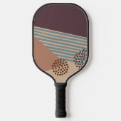 Weer een midden-eeuw Abstract Pickleball Paddle (Voorkant)