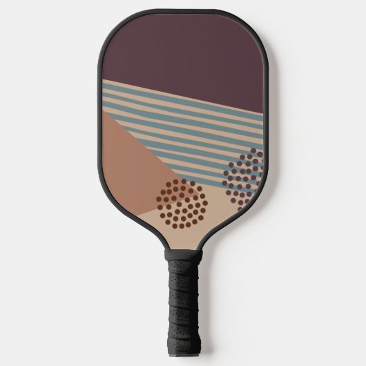 Weer een midden-eeuw Abstract Pickleball Paddle (Voorkant)