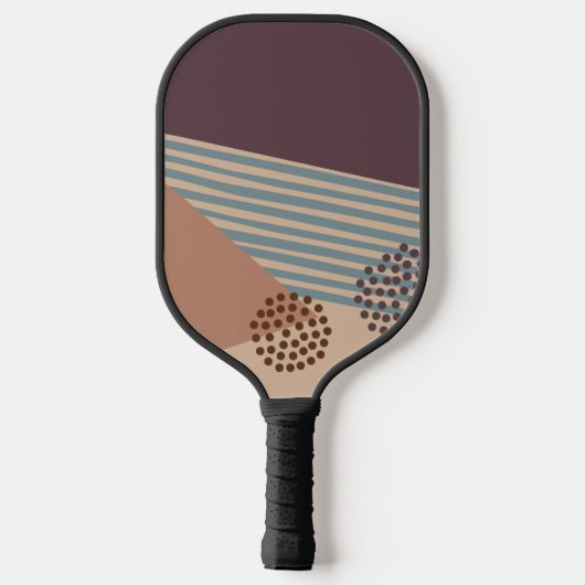 Weer een midden-eeuw Abstract Pickleball Paddle (Achterkant)