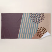 Weer een midden-eeuw Abstract Strandlaken (Voorkant)