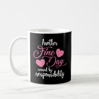 Weer een mooie dag verpest door verantwoordelijkhe koffiemok