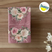 Weer een mooie dag Waterverf bloeit Bad Handdoek