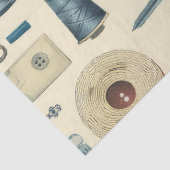 Weer een naaiende junk journal-serie ontwerp #3 tissuepapier (Detail)