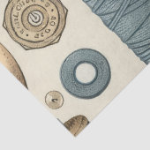 Weer een naaiende junk journal-serie ontwerp #5 tissuepapier (Detail)