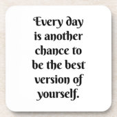 Weer een Onderzetter van Chance Hard Plastic (Voorkant)