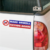 Weer een orwell-Bumpersticker Bumpersticker (Op Truck)