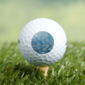 Weer een regenachtige dag schilderen golfballen (Insitu Shirt)