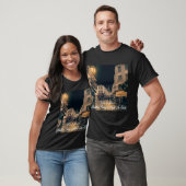 Weer een regenachtige nacht in Parijs T-shirt (Unisex)