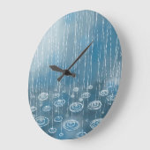 Weer een regendag grote klok (Hoek)