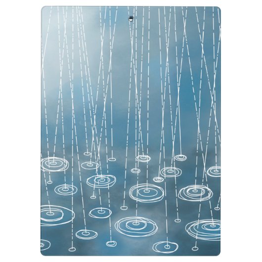 Weer een regendag klembord (Achterkant)