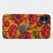 Weer een rode anemontuin Case-Mate iPhone case (Achterkant (horizontaal))