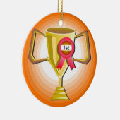 Weer een trofee keramisch ornament (Rechts)