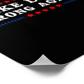 Weer een verkeerde voorstelling van antitrump poster (Hoek)