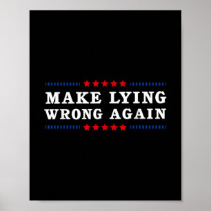 Weer een verkeerde voorstelling van antitrump poster