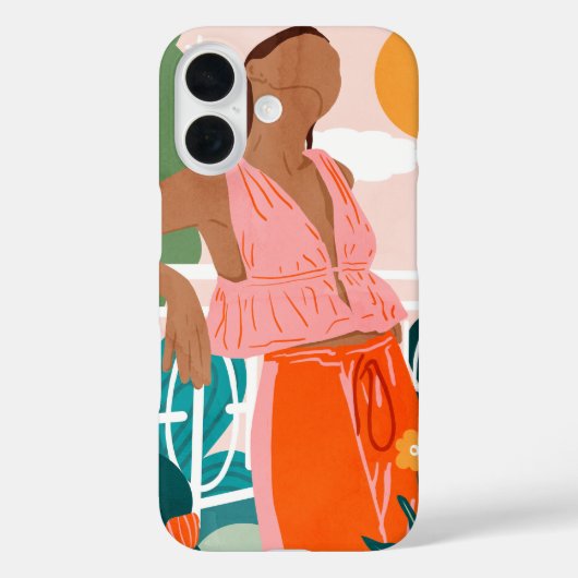 Weer een warme dag Case-Mate iPhone case (Achterkant)