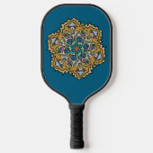 Weer een weekend Doodle Pickleball Paddle (Voorkant)