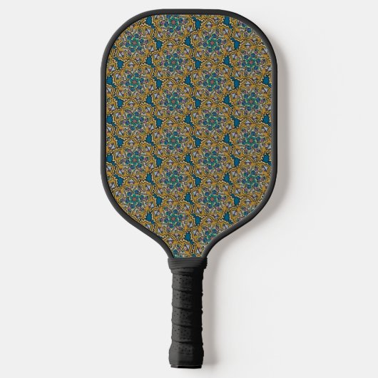 Weer een weekend Doodle Pickleball Paddle (Achterkant)