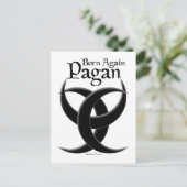 Weer geboren heidens Briefkaart (Staand voorkant)